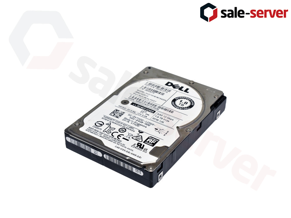 1.8TB SAS 10K DELL 0VTHDD (HGST HUC101818CS4204) 12Gb/s 2.5"